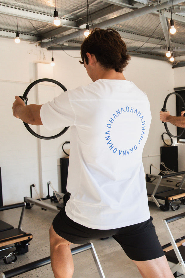 Oversize White Unisex Ohana Tee