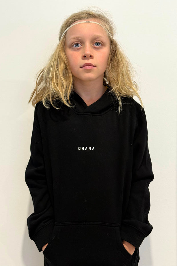 Boys Black Hoodie