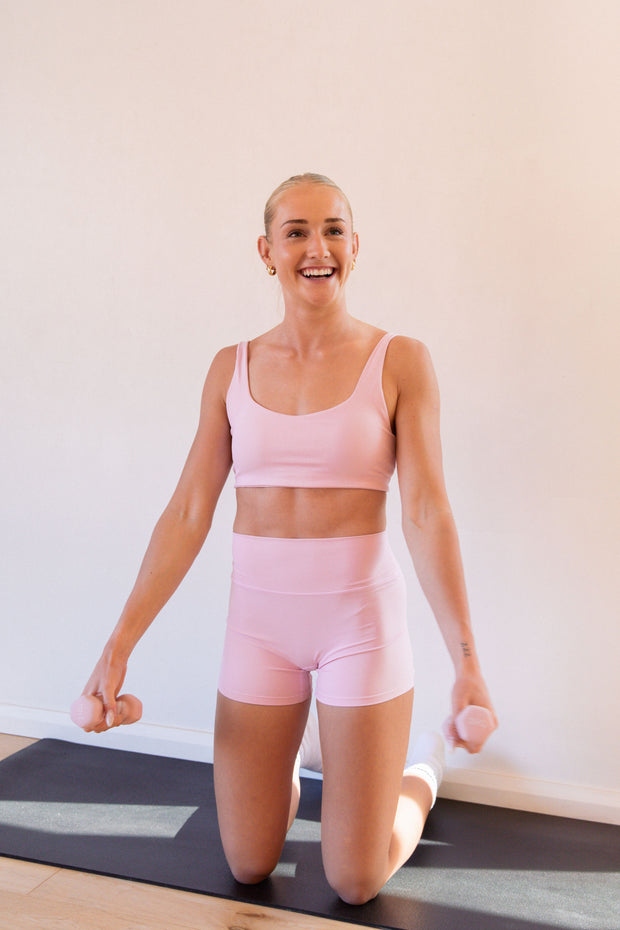 Candy Pink Sports Bra