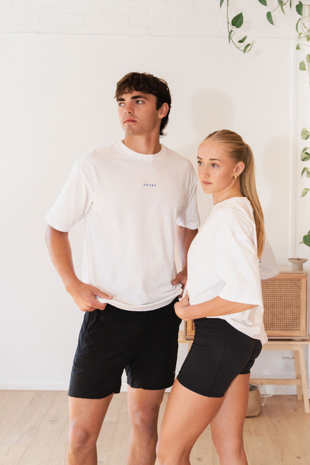 Oversize White Unisex Ohana Tee