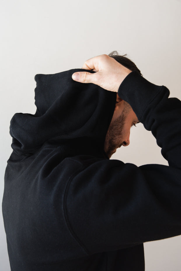 Unisex Black Hoodie