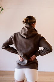 Unisex Walnut Brown Hoodie