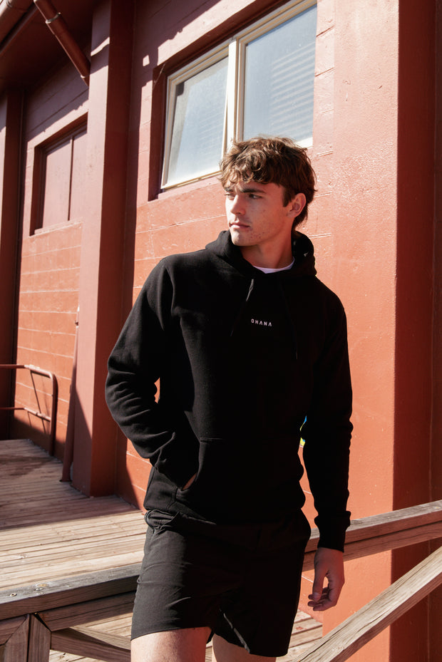 Unisex Black Hoodie